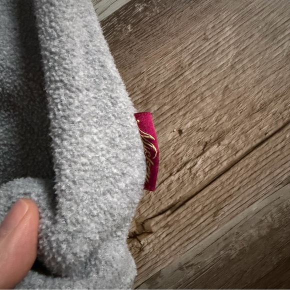 Disney Vintage Mickey Mouse Gray Crewneck Fleece Sweatshirt - Picture 3 of 9